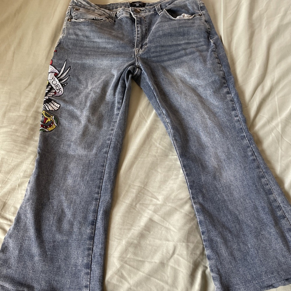 Ed Hardy Women Jeans Size 32x23